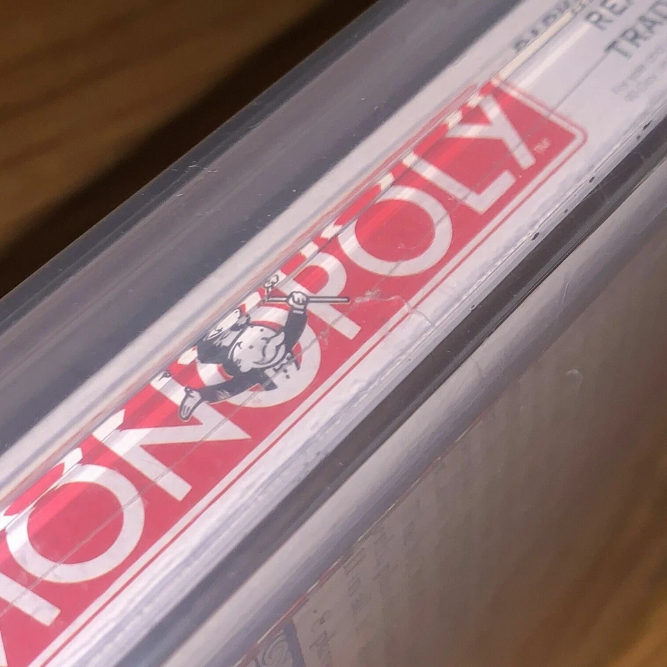 Brand New 1991 Monopoly Factory Sealed H-Seam VGA Graded 80+ Nintendo Game - Image 3 of 4