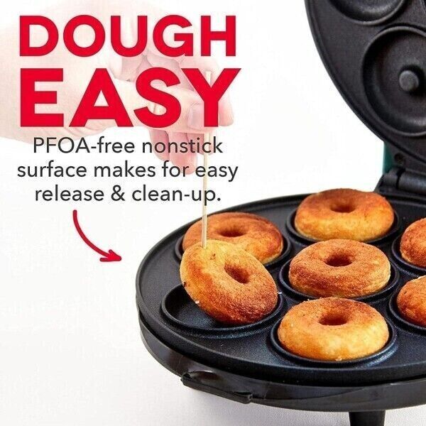 Macchina per Mini Ciambelle Elettrica 14'' Express - Donut Maker Antiaderente - 4