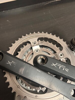 Shimano XTR FC-M950 Crankset, 175mm, 46/34/24 +XTR BB-M950 Bottom