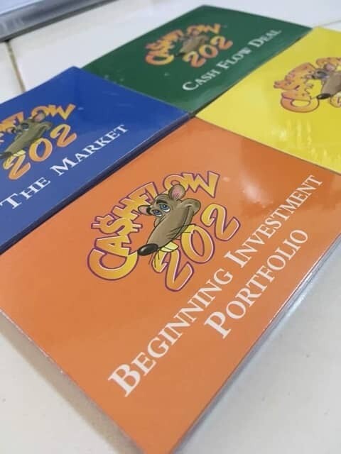 Rich Dad Cashflow 202 Board Game Robert Kiyosaki Card Finance