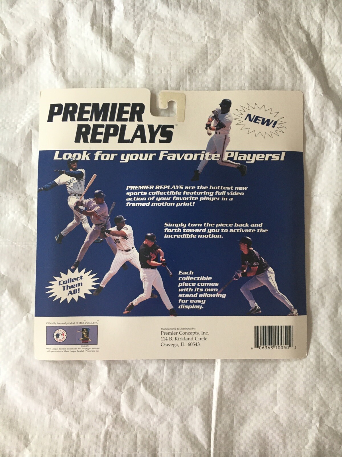 NEW 1998 Premier Replays Sammy Sosa MLB Cubs Lenticular Holographic Photo - Picture 2 of 2