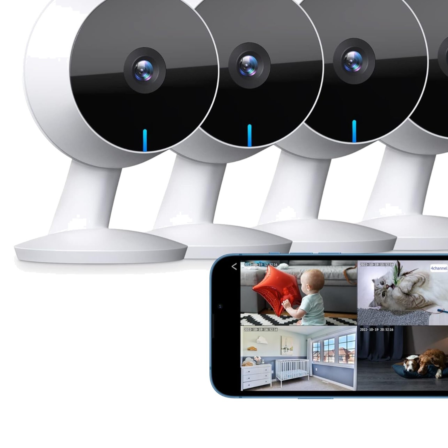 4MP Wi-Fi Baby & Elder Care Camera with Two-Way Audio