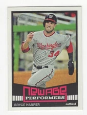 2015 TOPPS HERITAGE BASEBALL NEW AGE BRYCE HARPER WASHINGTON NATIONALS #NAP-6