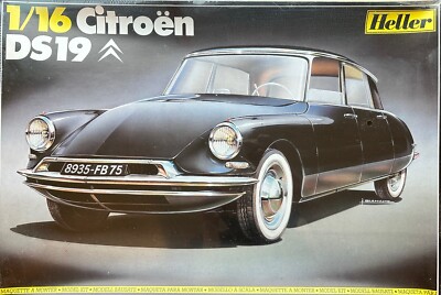 HELLER CITOEN DS19 1/16 Model Kit #25163 No.751 New in original plastic wrapper
