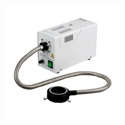 AmScope 150W Fiber Optic Microscope Ring adjustable Illuminator