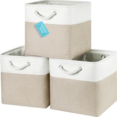 Elegante Aufbewahrungsboxen 30x30cm im 3er Set   Ideal für Kinderzimmer und mehr