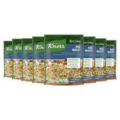 Knorr Rice Side Dish, Medley, 5.6 oz (Pack Ounce of 8), Medley 