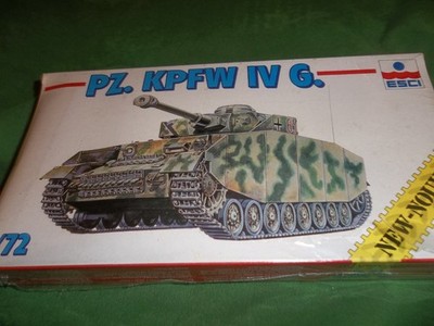 ESCI 1/72 SCALE PZ.KPFW IV G