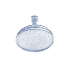 Kohler 8in Round Single-Function Rain Shower Head with MasterClean Spray Face,