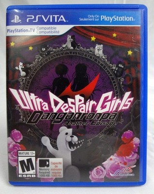Sony PS Vita Ultra Despair Girls Danganronpa Another Episode Video Game CIB!
