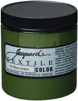 Jacquard Textil Farbe Stofffarbe 8oz-Olivgrün-TEXTIL8-2118