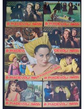 ¡La Fotobusta preciosa! Nights Gassman Lollobrigida Talbot, Celi Crispino F417