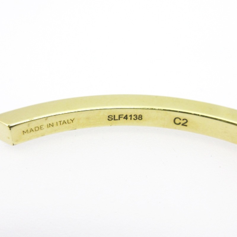 【Bracelets】CELINE Simple Form Two-Tone Bangle in … - image 8