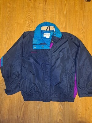 VINTAGE 1995 Columbia Bugaboo Jacket Womens Large Navy Blue