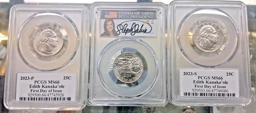 2023-P American Women Quarters Edith Kanakaole — photo from another recent sale