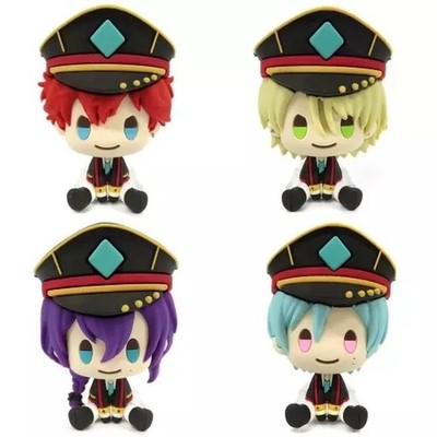 4er Set ALKALOID PUNY BEANS Ichiban Kuji Ensemble Stars!! B Preis 5 cm
