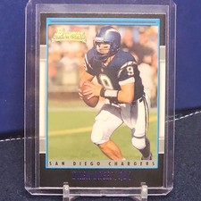 Drew Brees 2001 Bowman Rookie Card #164 RC Chargers Saints. rookie card picture