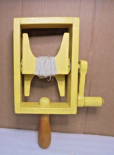 vintage wooden kite reel winder, Handmade