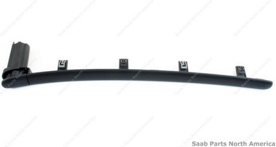 Glove Compartment Decor Strip - Black For 2003-2006 Saab 9-3 12780473-AB Genuine