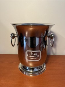 Sceau à Glace Vintage Jean Couzon, Acier Inox Satiné - Très Belle Qualité