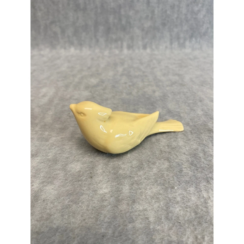 Lenox желтый фарфор птица фигурка синий/зеленый знак винтажный редкий домашний декор - Изображение 3 из 4