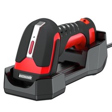 Symcode 2D QR Industrial Barcode Scanner with Wireless Charging Stand, Rugged...