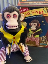 Toy Story 3 Jolly Chimp Monkey Doll Cymbal the Naughty Monkey From Japan New