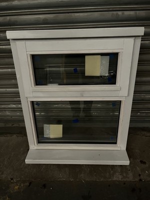 Double Glazed Window Primed Softwood 625mm Wide x 745mm Tall Jeld Wen Top Opener
