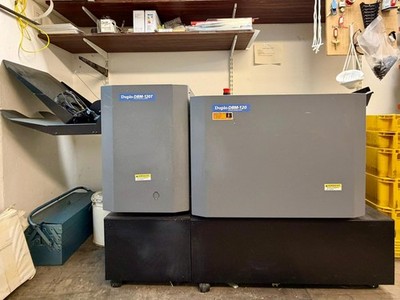 Duplo Kombination DBM-120 Broschürenfertiger + DBM-120T Trimmer 