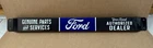 Vintage Ford Door Push Porcelain Sign Parts Service Dealer Gas Oil Garage Dealer