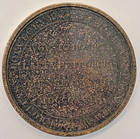 1818 Prussia Friedrich Wilhelm III Bronze Commemorative Medal NGC UNC Details — photo 2