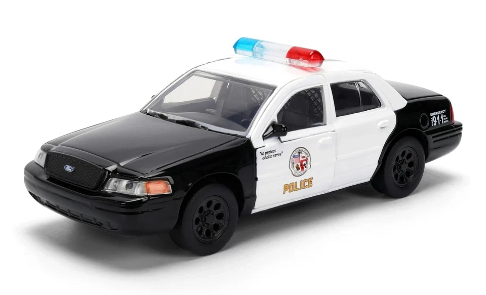 Jada 1:32 Scale Fast & Furious Ford Crown Victoria Diecast Police Car - Image 3 of 4