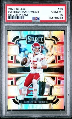 2022 Panini Select Silver Prizm Patrick Mahomes II #49 PSA 10 GEM Kansas City