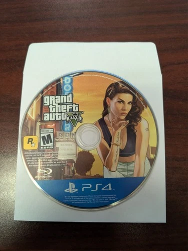 Grand Theft Auto V/5 (PlayStation 4 PS4) NO TRACKING - DISC ONLY 4557
