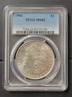 1904-P Morgan Dollar PCGS MS-62