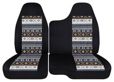 Truck Bench Car Seat Covers Aztec Boho Fits 98-03ford Ranger 6040 Bench 35