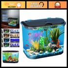 5-Gallon Aquarium Kit with LED Lighting, Power Filter, Ideal for Tropical Fish