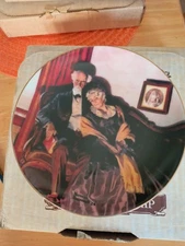“End of The Day” Norman Rockwell Collector Plate - (8.5" Across) Knowles 1988