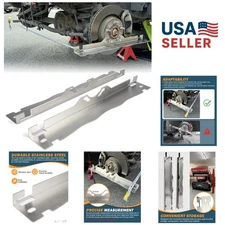 Heavy Duty Stainless Steel Wheel Alignment Tool Plates with User-Friendly Fea...
