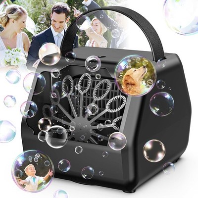 Automatische Seifenblasenmaschine Seifenblasen Spielzeug Bubble Maker Tragbar