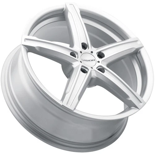 (Set of 4) Vision 469 Boost 16x7 5x112 +38mm Silver Wheels Rims 16" Inch - Imagem 3 de 4