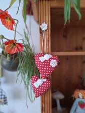 Deko Herzen Set Landhausstil Shabby Chic Vintage Landhaus