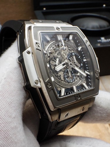 Hublot Spirit of the Big Bang Titanium 99% LNIB Full Set 601.N...