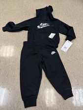 Nike Air Boys 2 Piece Hoodie Sweats And Sweat Pants Set Size 3T MSRP 52