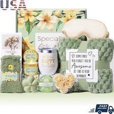 Luxury Self Care Gift Basket Spa Relaxation Gifts Women Birthday Gift Set New