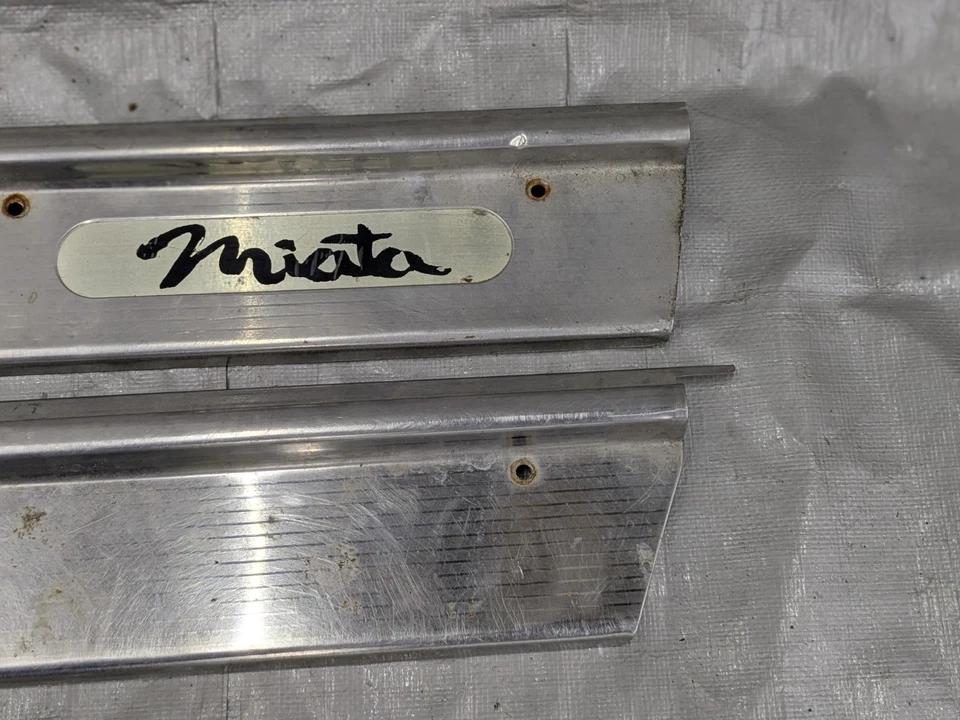 Оригинальный металлический хромированный подоконник левый правый для Mazda Miata 1990-1997 годов выпуска NA 90-97 92NAPZ - Изображение 4 из 4