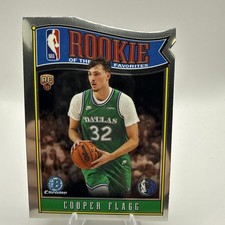 2025-26 Topps Bowman Basketball #RY-1 Cooper Flagg Chrome Rookie Year Favorites