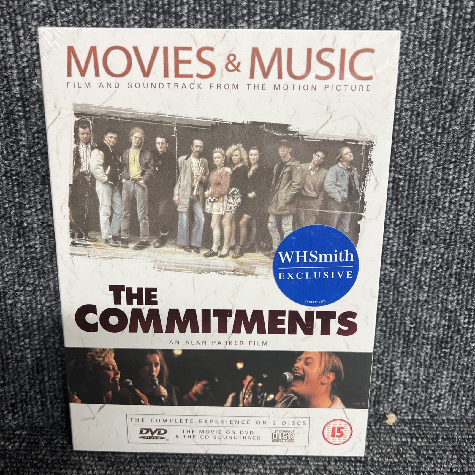 The Commitments (Movies & Music) CD & DVD, 1991 New Sealed Rare Freepost Uk