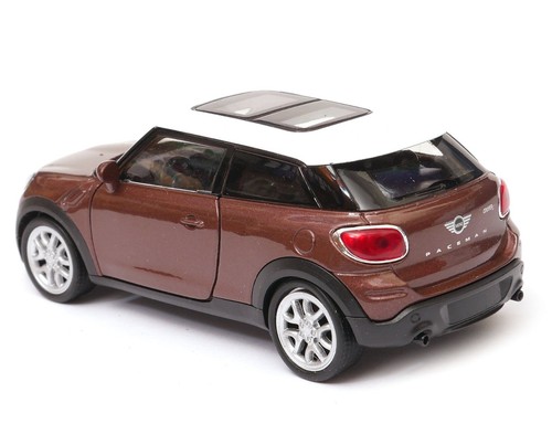 Mini Cooper S Paceman British Car Model Brown Diecast 1:34-1:39 Scale Welly - Picture 6 of 6