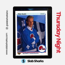 1990 UPPER DECK #365 MATS SUNDIN RC ROOKIE